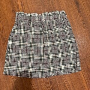 Copper Key plaid skirt